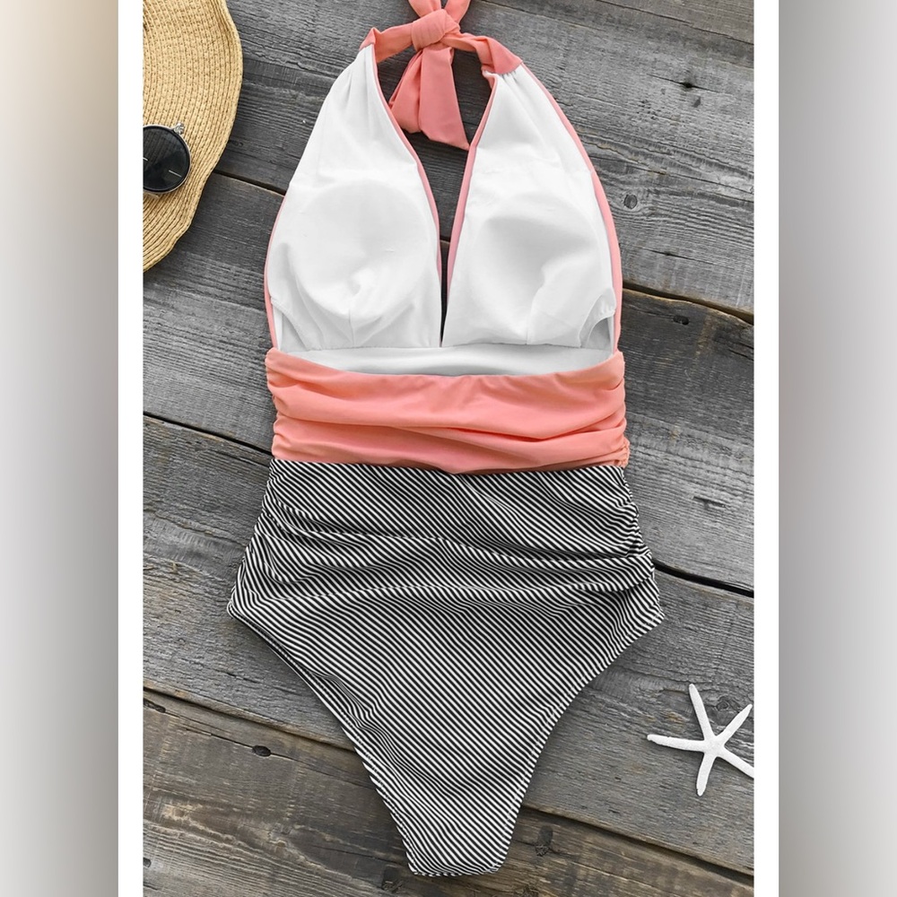 NWT Cupshe One Piece Swimsuit Size Medium - Picture 4 of 10
